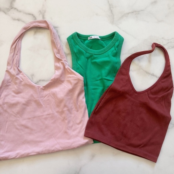 Urban Outfitters Tops - Zara Urban Outfitters Tank Top Halter Tank Top Bundle Small
